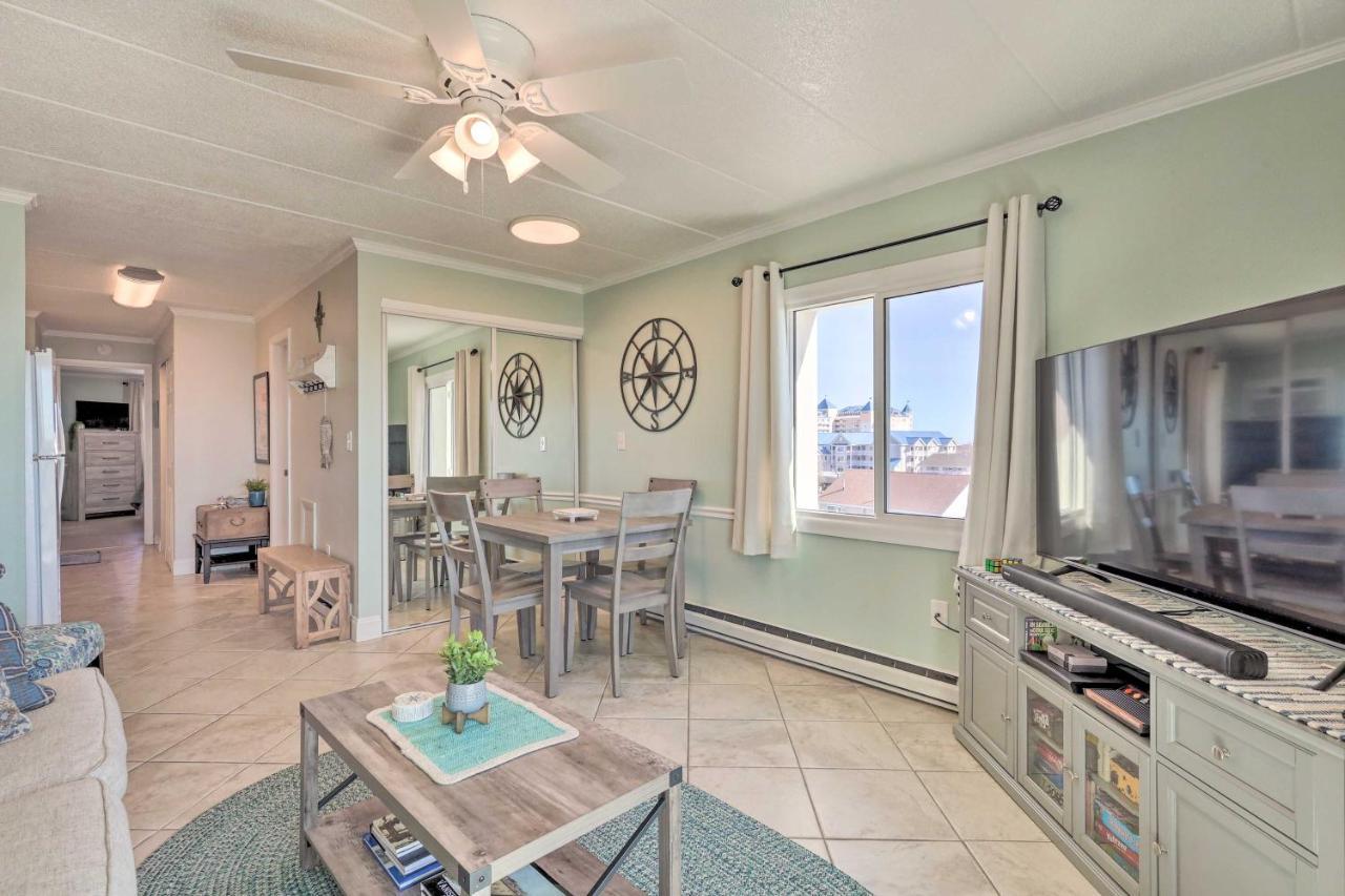 End-Unit Ocean City Condo With Panoramic Views! Exterior photo